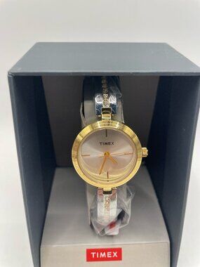 Timex Womens Bracelet Watch Main Street Two Tone TW2W96200JT